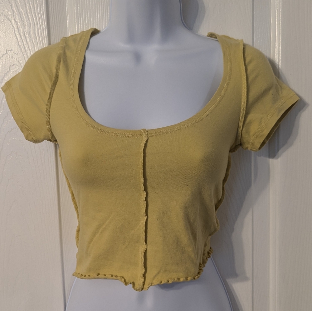 PS basics Pacsun Sandra crop top Sz: XS NWT